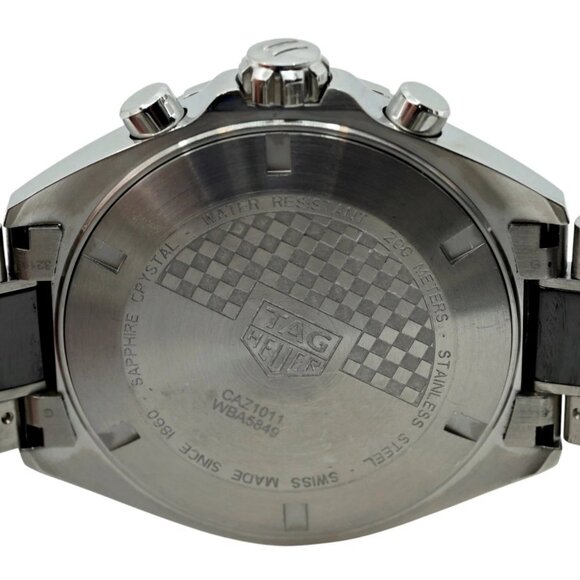 Tag Heuer 43mm Men's Formula 1 Stainless/ Ceramic Chrono Watch - Picture 7 of 9